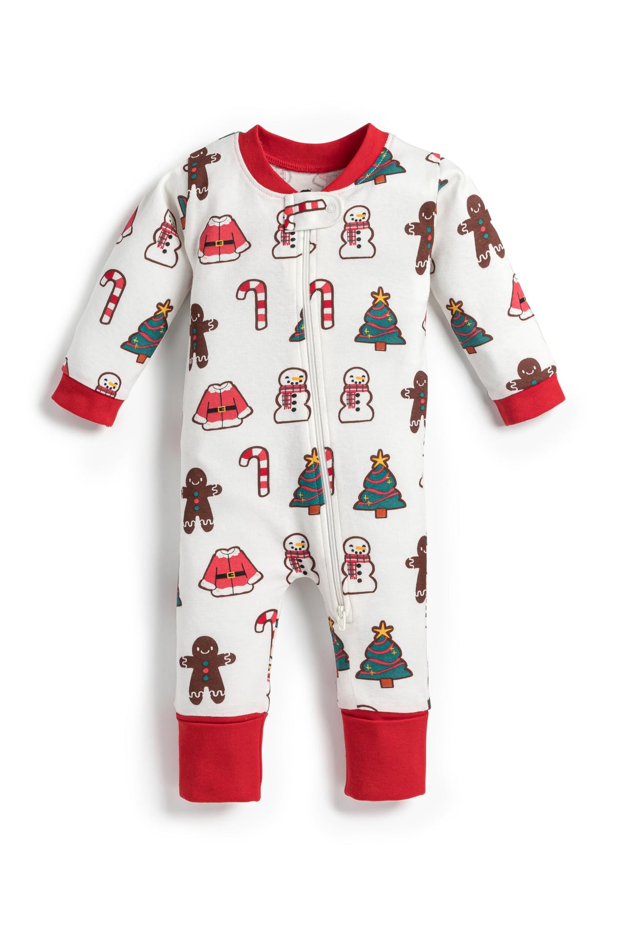 MONICA + ANDY One Piece Baby Pajamas, 100% Organic Baby Clothes for Girls and Boys, Sizes For Newborn and Infant