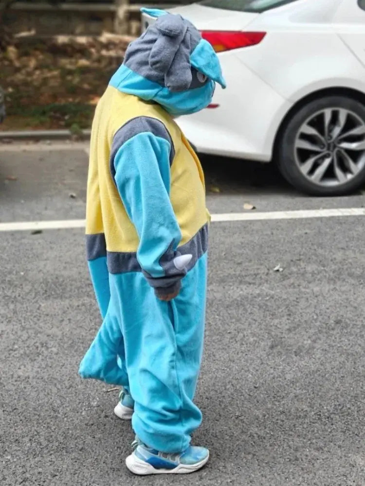 Greninja Onesie Kigurumi Lucario Pajamas Adult Cosplay Costume Unisex Anime Pijamas Halloween Christmas Costume Pijama Toys Gift