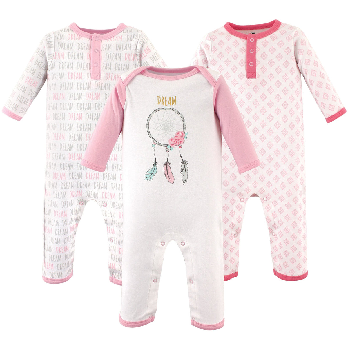 Hudson Baby unisex-child Cotton Coveralls