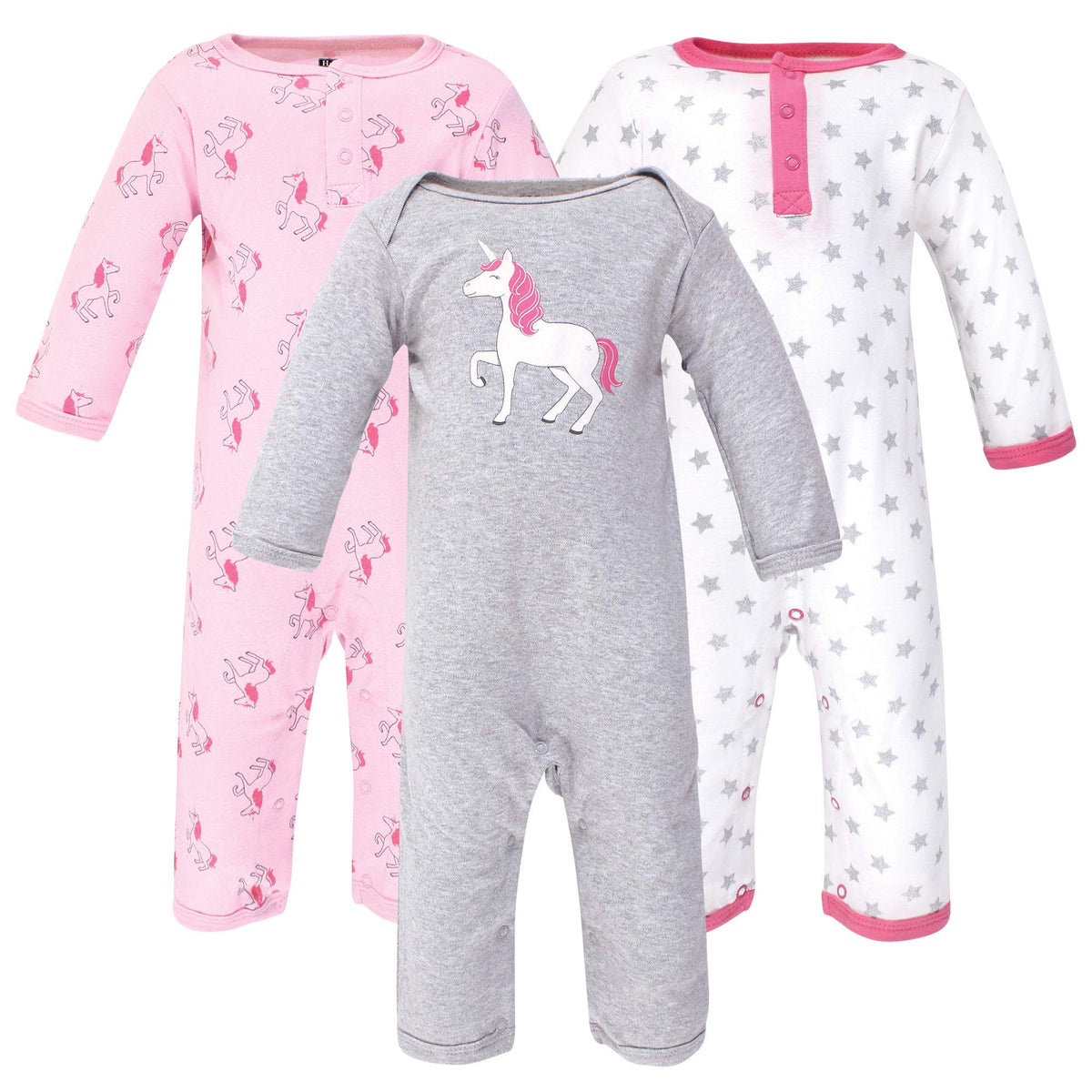 Hudson Baby unisex-child Cotton Coveralls