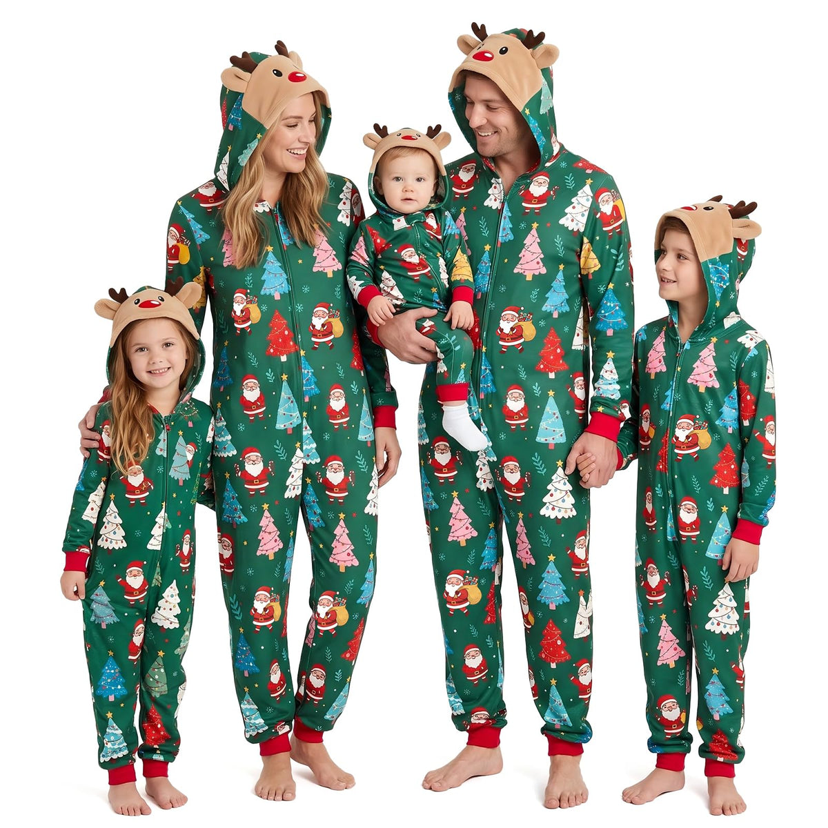 Neufigr Matching Christmas Pajamas for Family Christmas Pjs