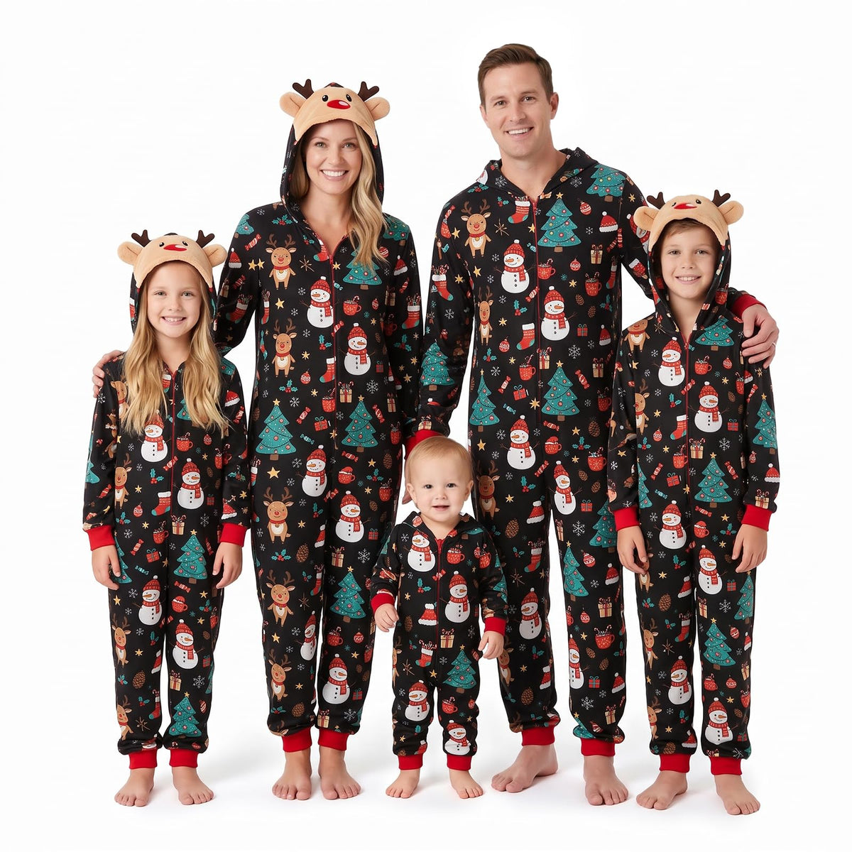 Neufigr Matching Christmas Pajamas for Family Christmas Pjs