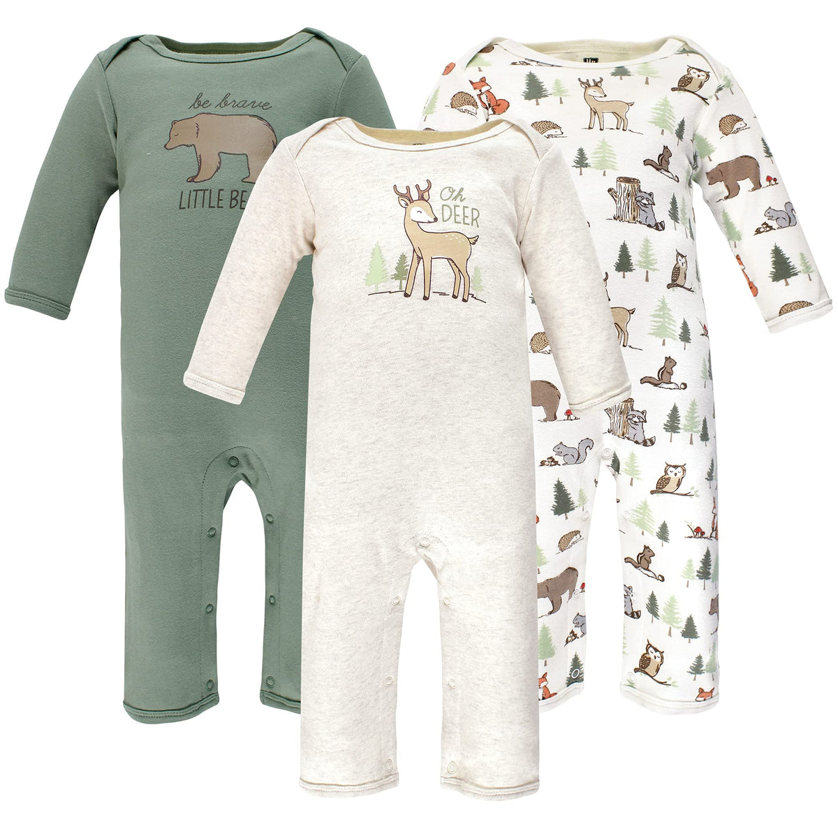 Hudson Baby unisex-child Cotton Coveralls