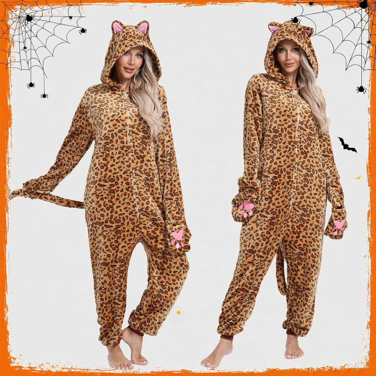 Adult Onesie Pajamas Animal One Piece Costume Halloween Cosplay for Women Men