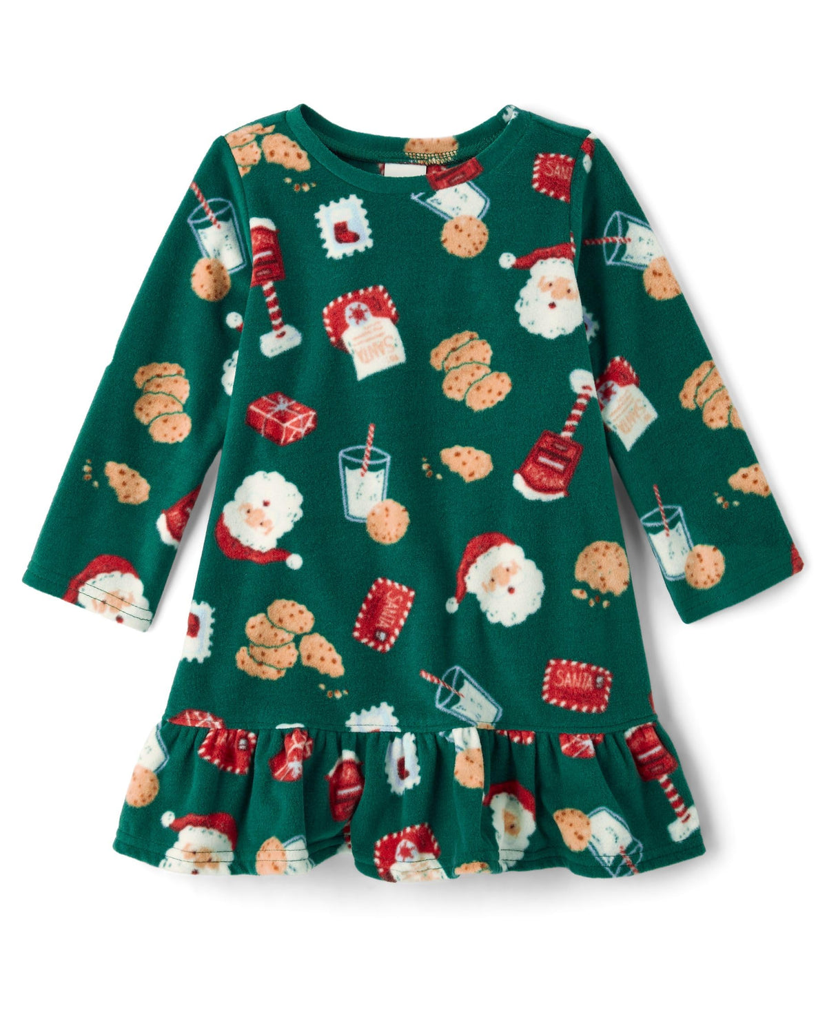 The Children's Place Family Matching Holiday Pajama Sets, Fleece