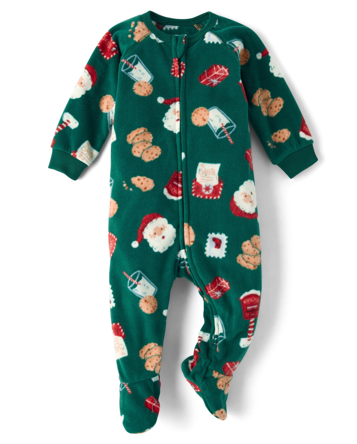 The Children's Place Family Matching Holiday Pajama Sets, Fleece