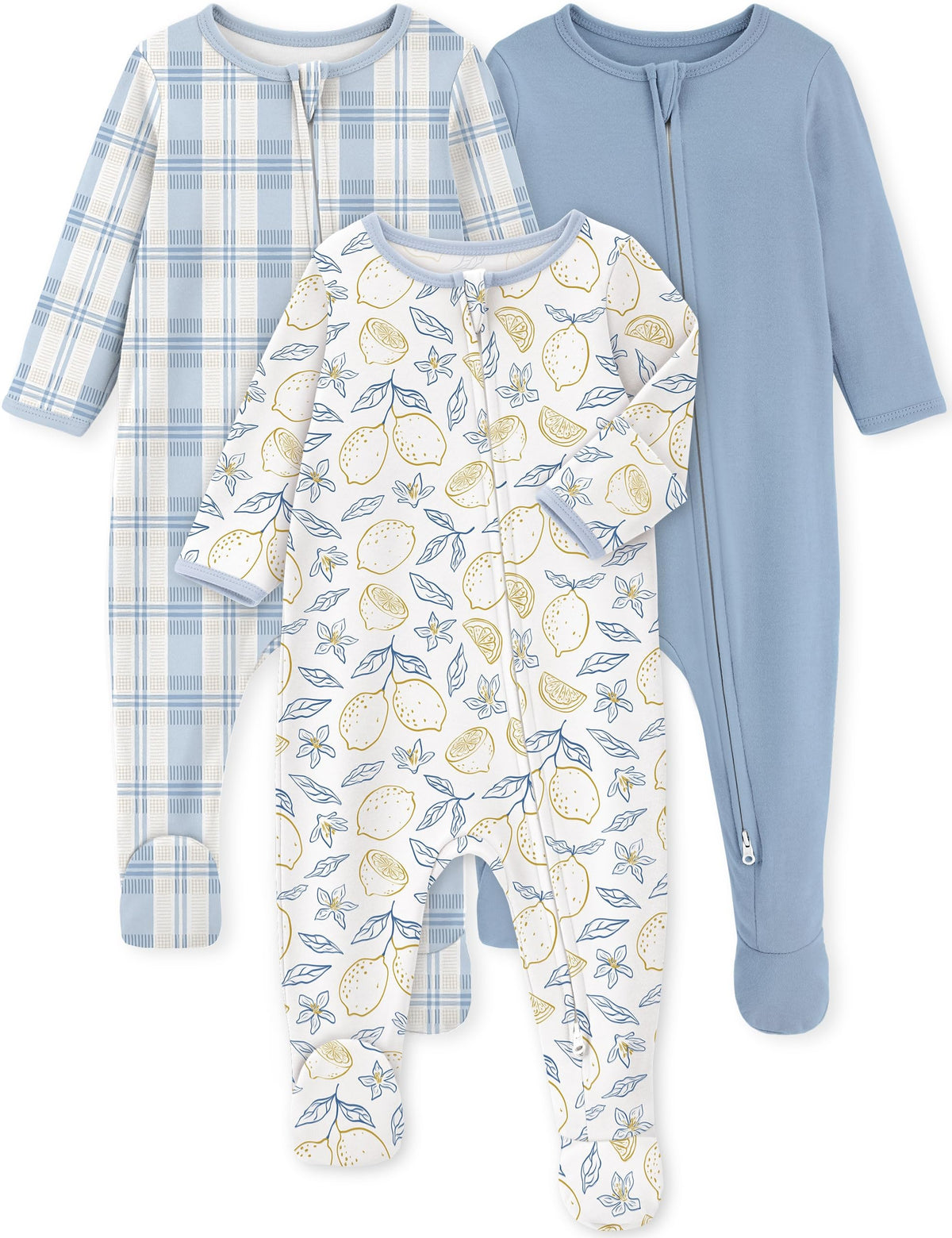 Yoofoss Baby Pajamas 100% Organic Cotton Newborn Sleepers Boy Girl Clothes