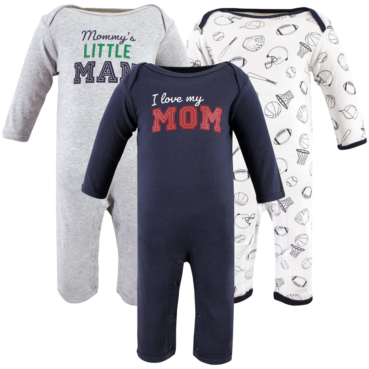 Hudson Baby unisex-child Cotton Coveralls