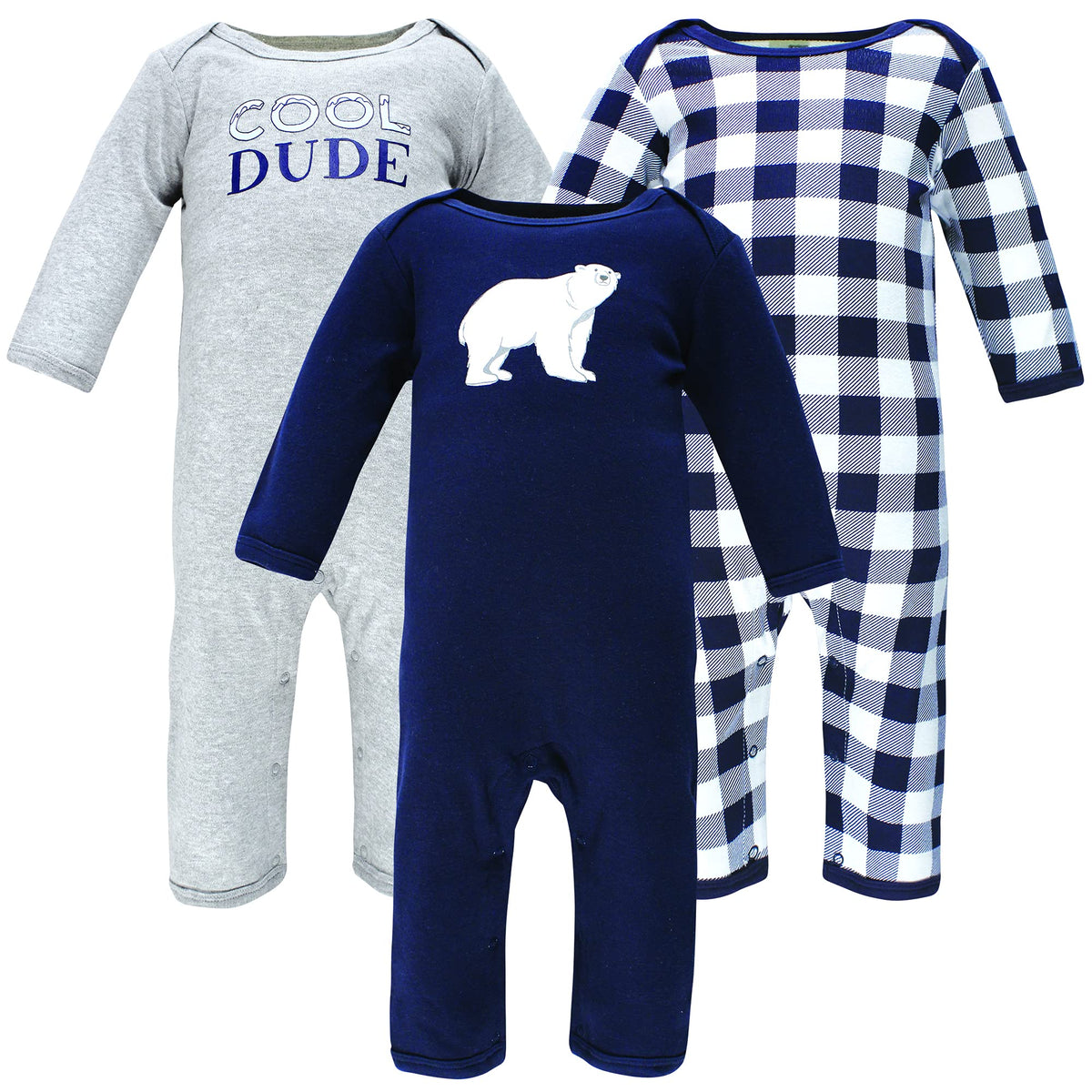 Hudson Baby unisex-child Cotton Coveralls