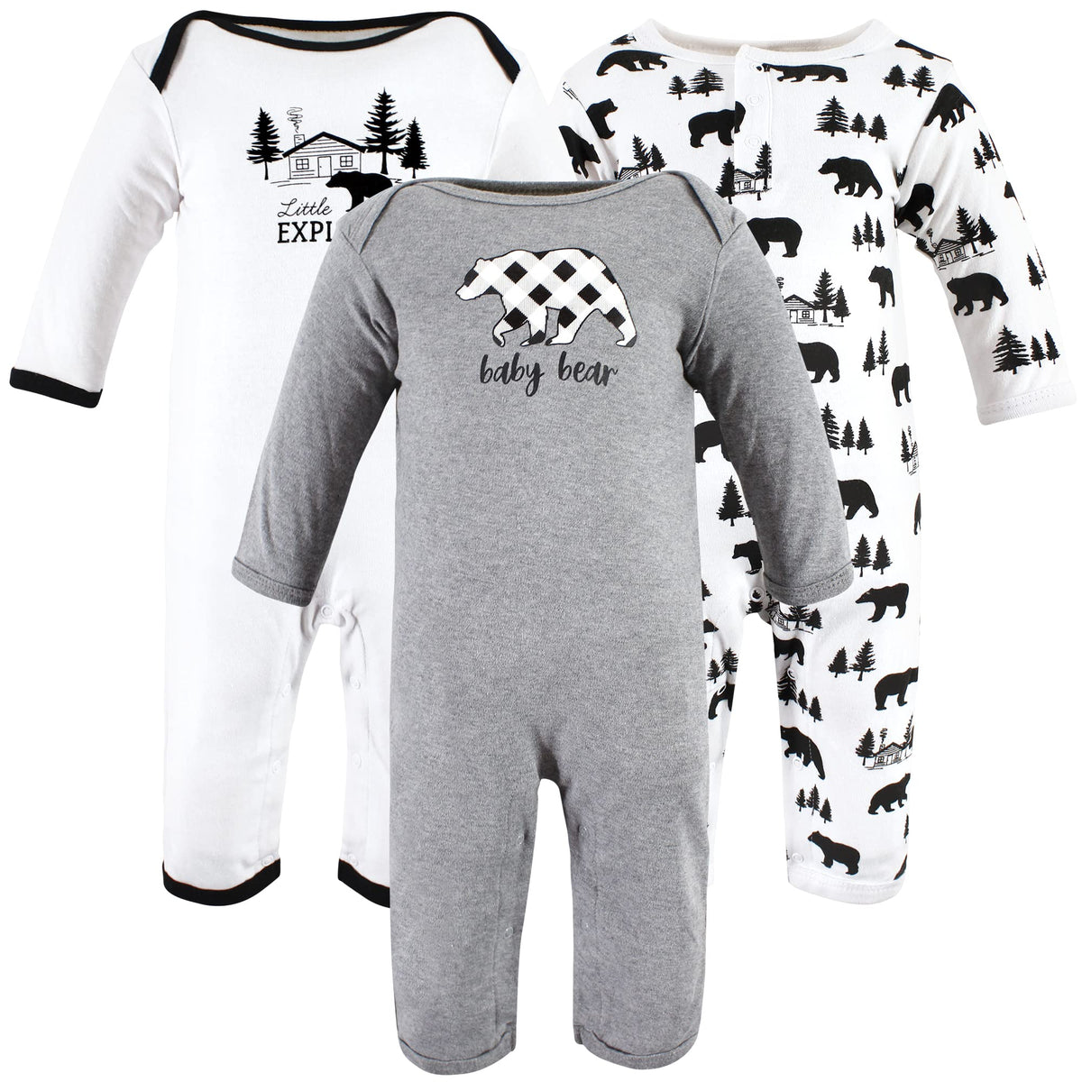 Hudson Baby unisex-child Cotton Coveralls
