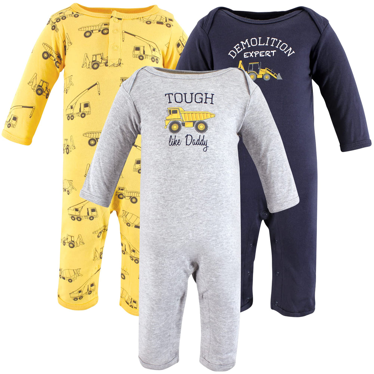 Hudson Baby unisex-child Cotton Coveralls