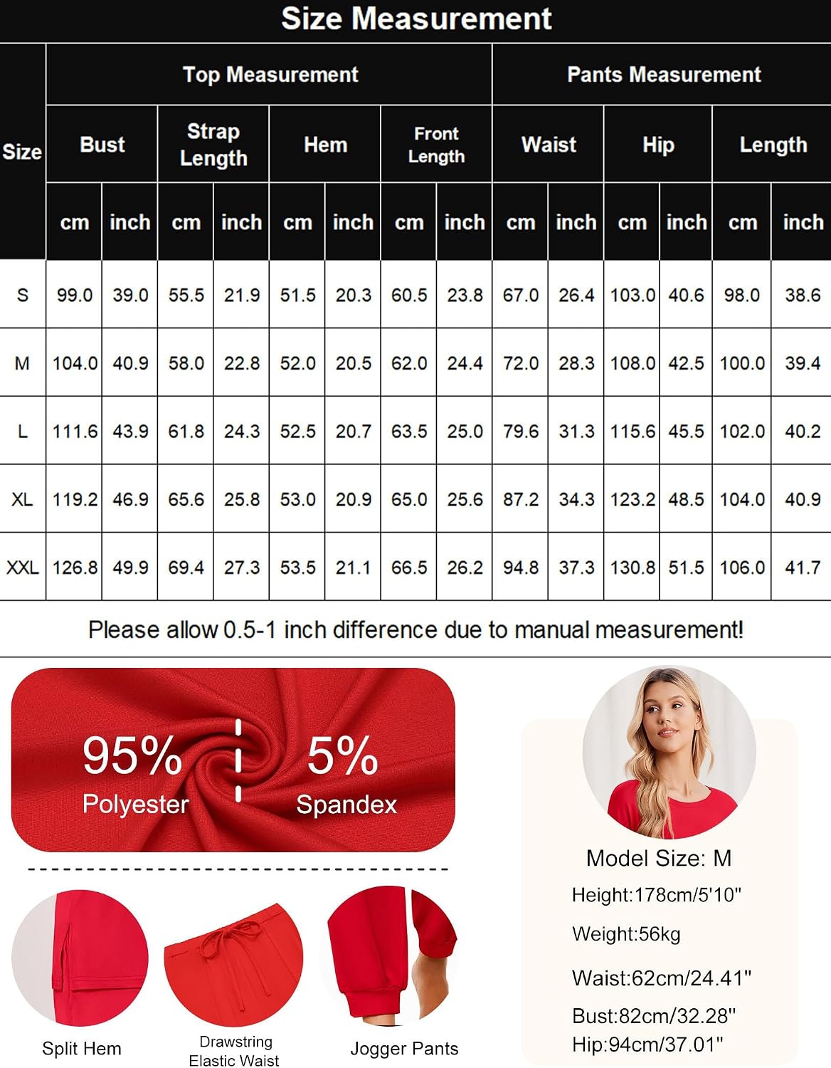 Ekouaer Pajamas for Women Set 2 Piece Long Sleeve Pjs Casual Lounge Sets