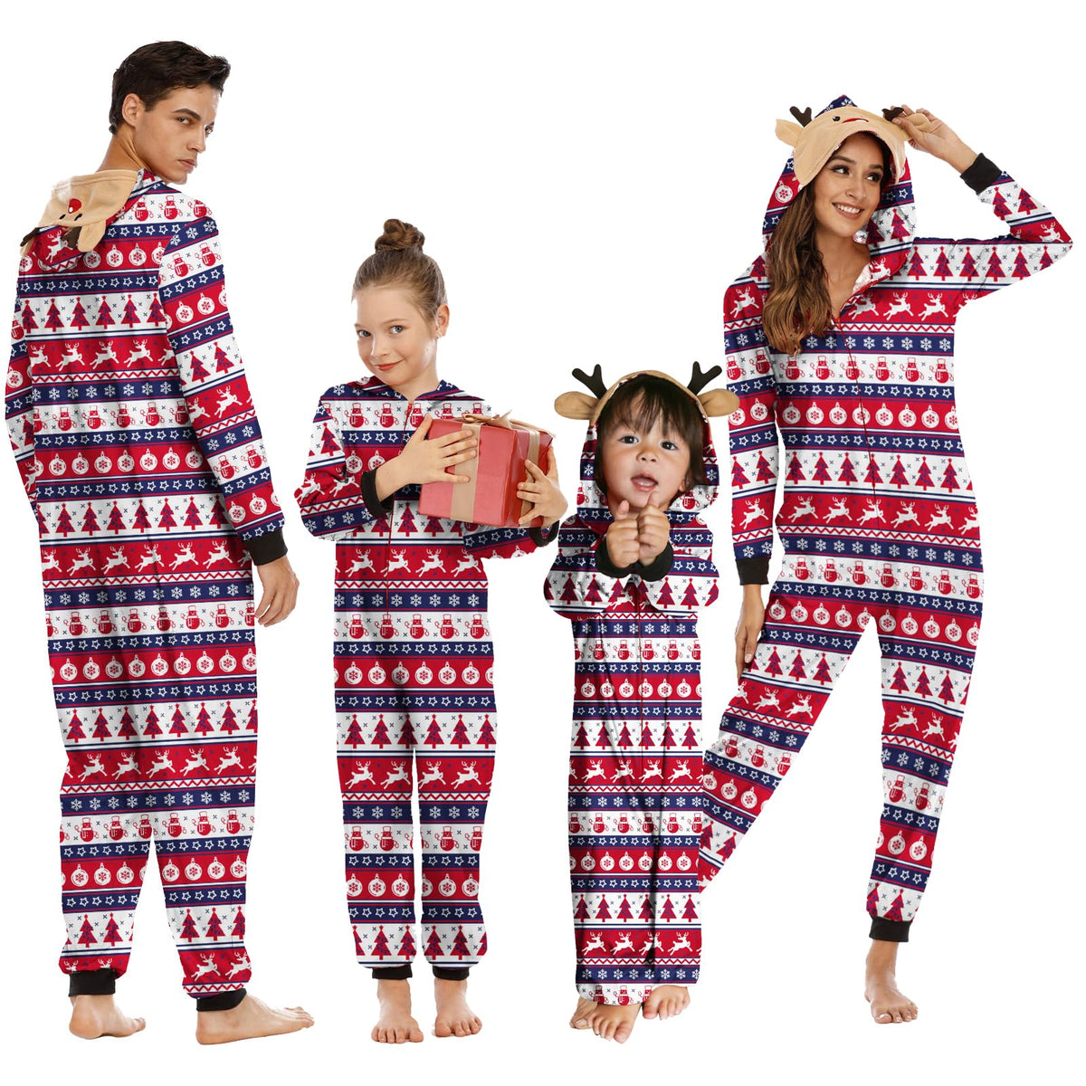 Neufigr Matching Christmas Pajamas for Family Christmas Pjs