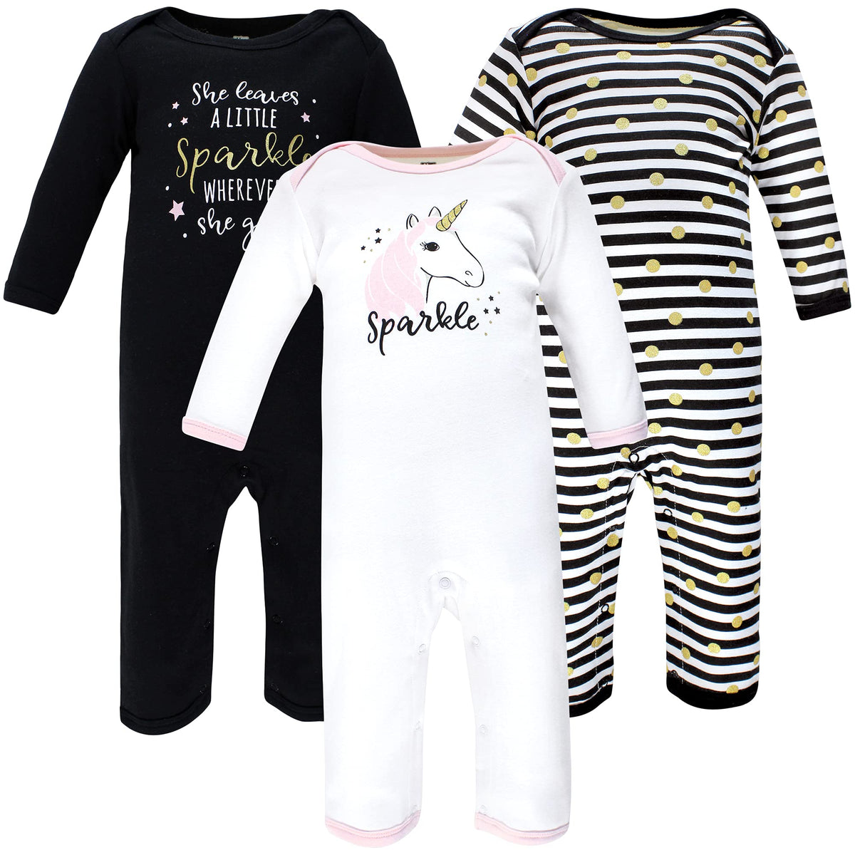 Hudson Baby unisex-child Cotton Coveralls