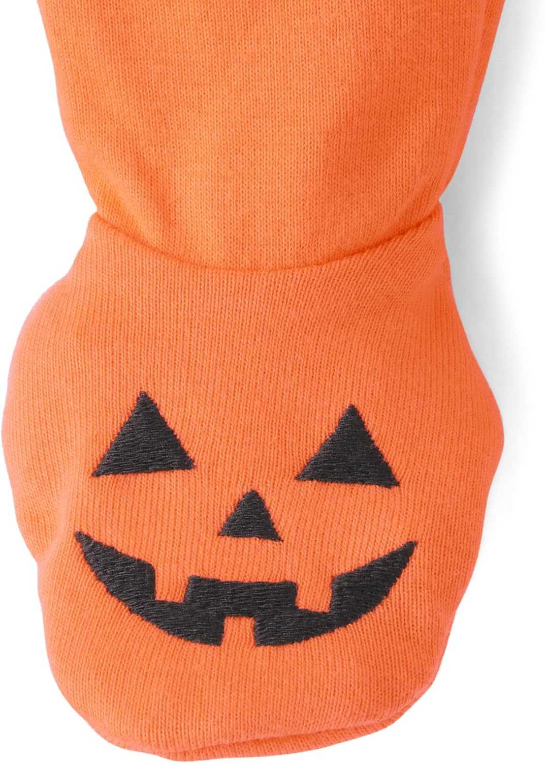 The Children's Place Baby Toddler, Halloween Pajamas, Cotton, Pumpkin One Piece, 4T
