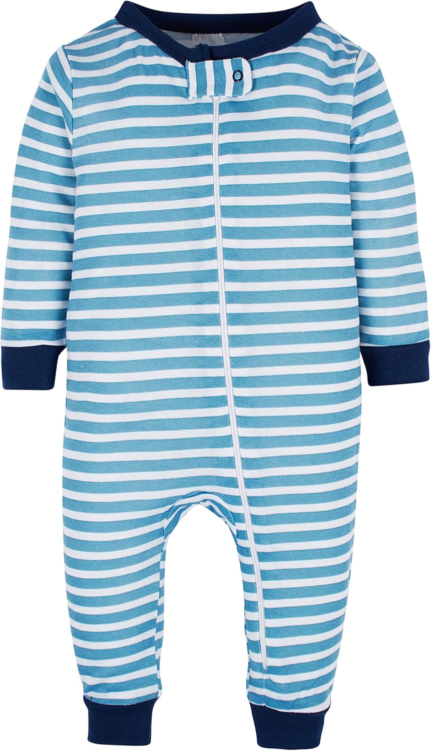 Onesies Brand Baby Boys' 3-pack Snug Fit One-piece Cotton Pajamas