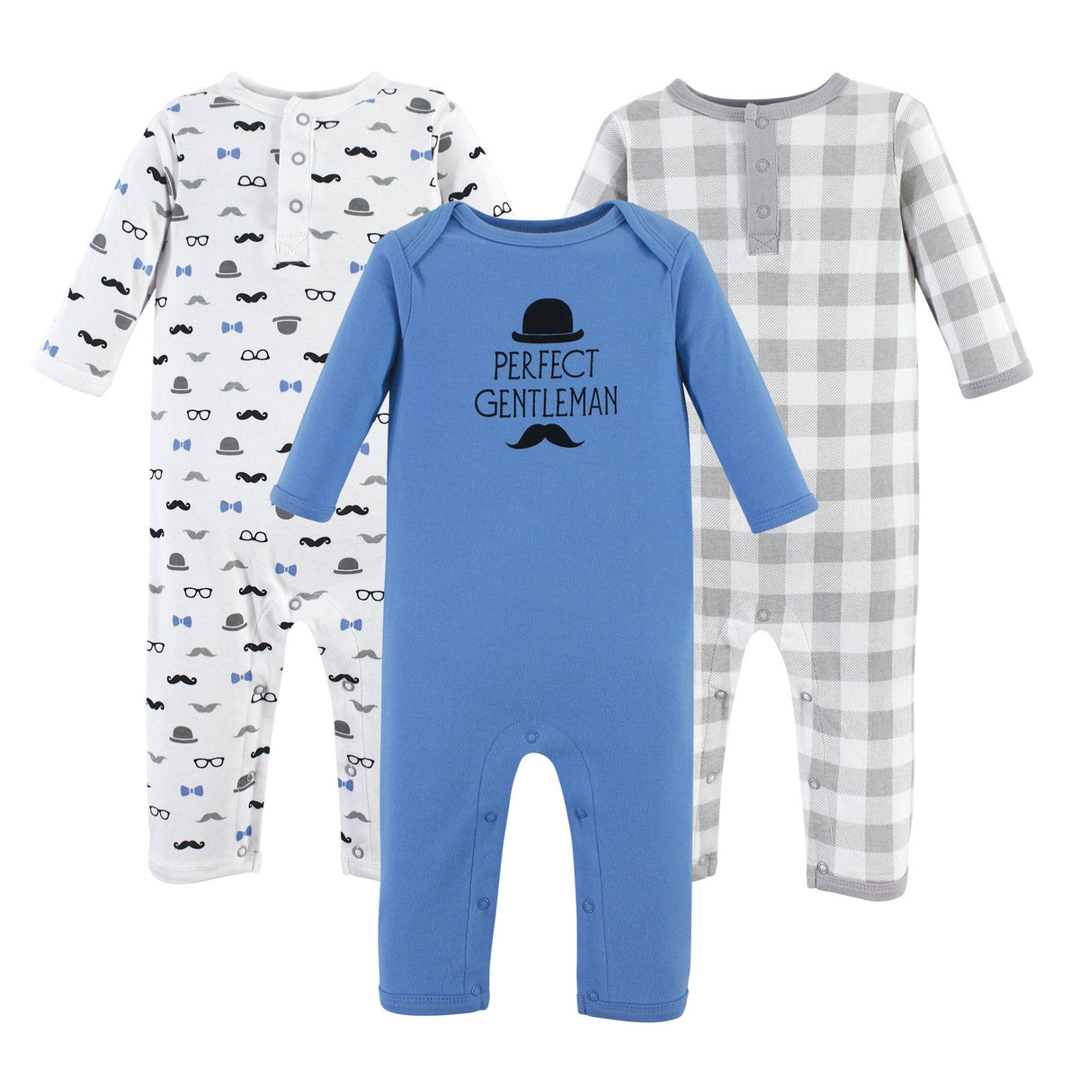 Hudson Baby unisex-child Cotton Coveralls