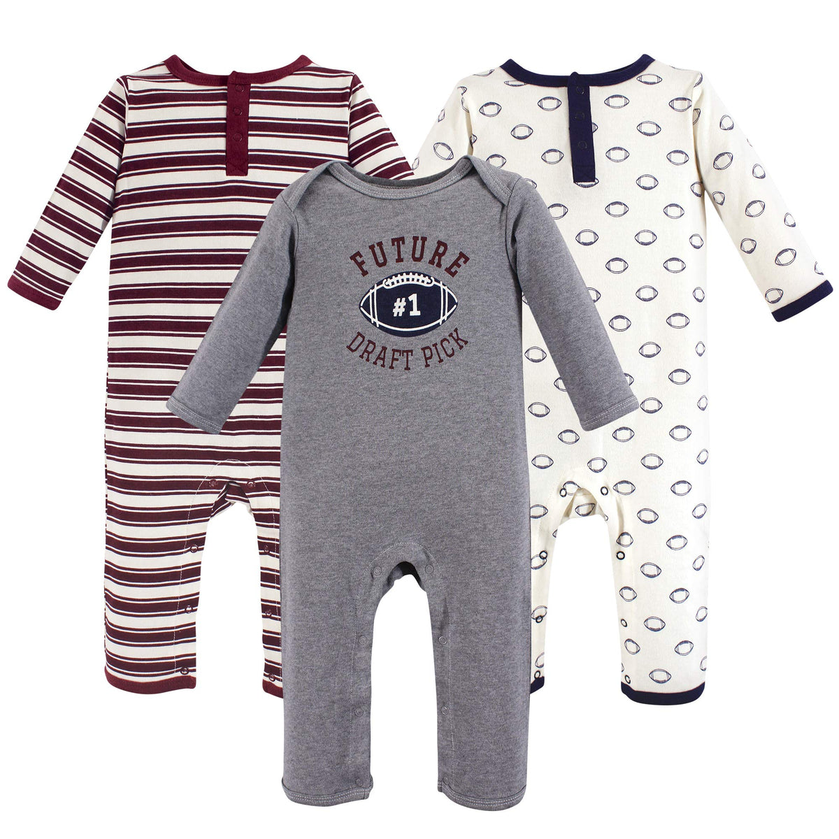 Hudson Baby unisex-child Cotton Coveralls