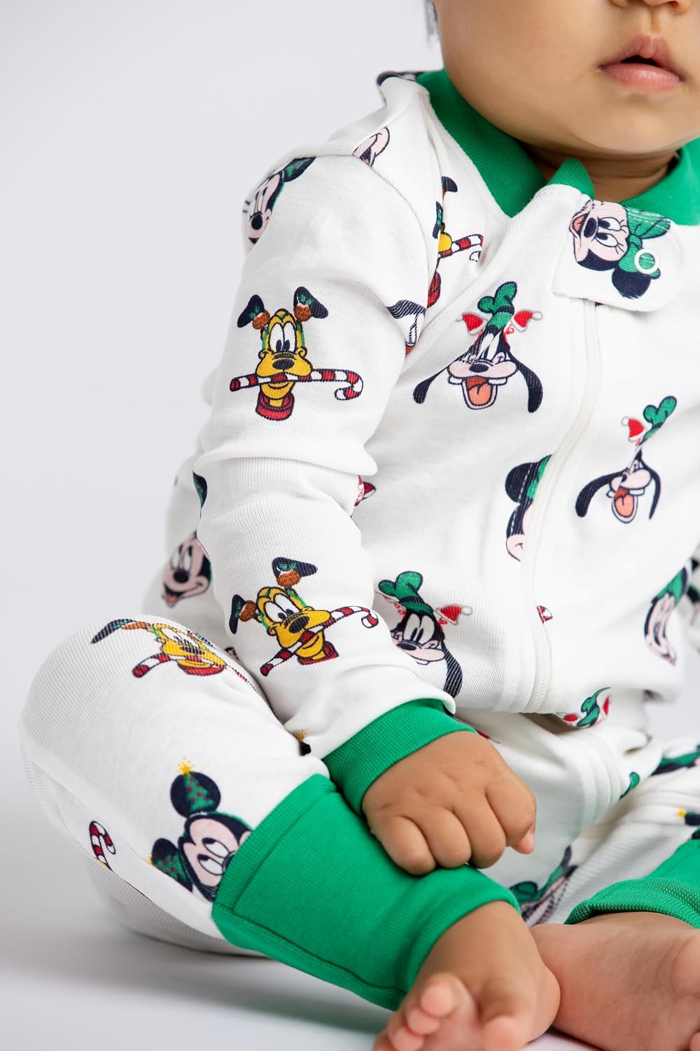 MONICA + ANDY One Piece Baby Pajamas, 100% Organic Baby Clothes for Girls and Boys, Sizes For Newborn and Infant