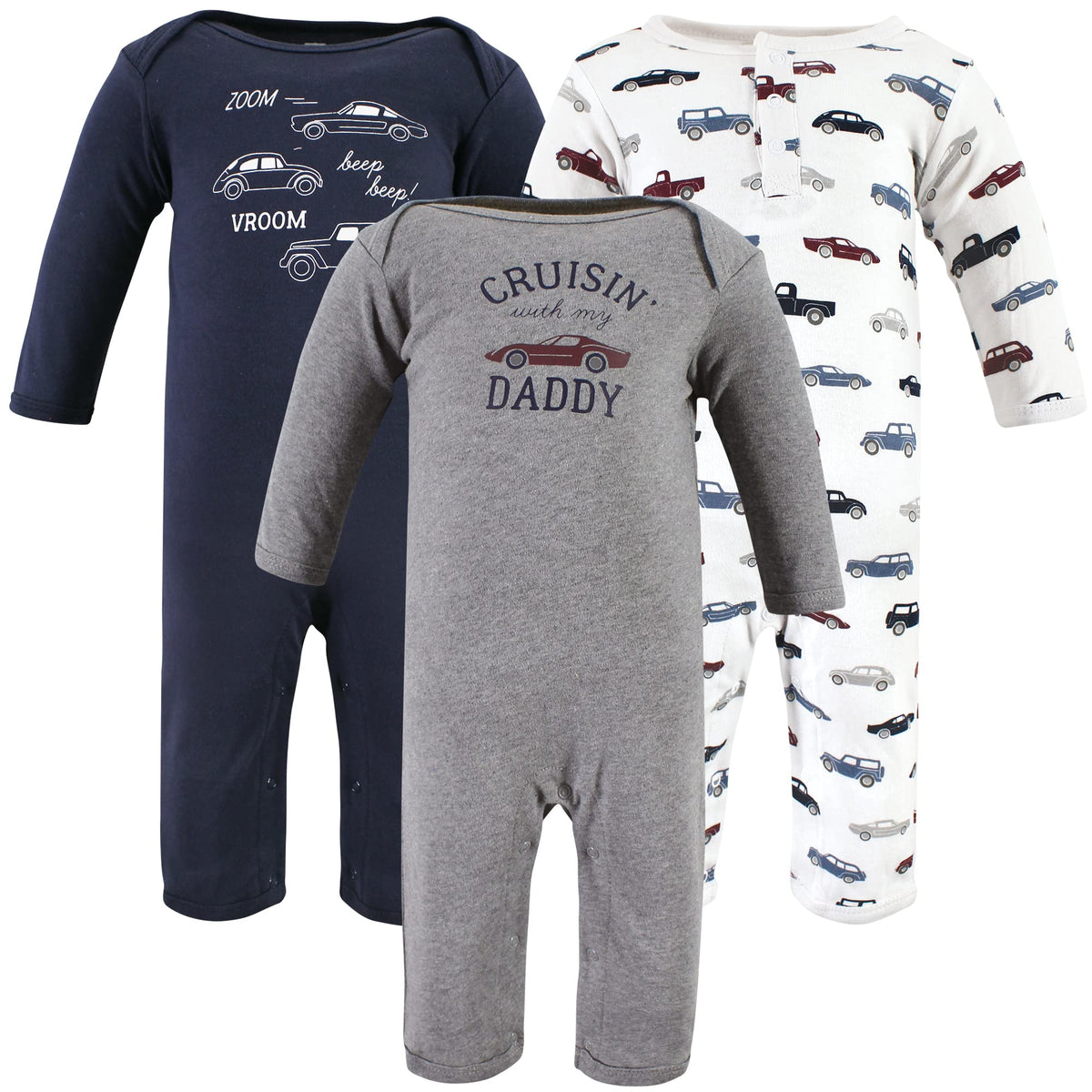 Hudson Baby unisex-child Cotton Coveralls
