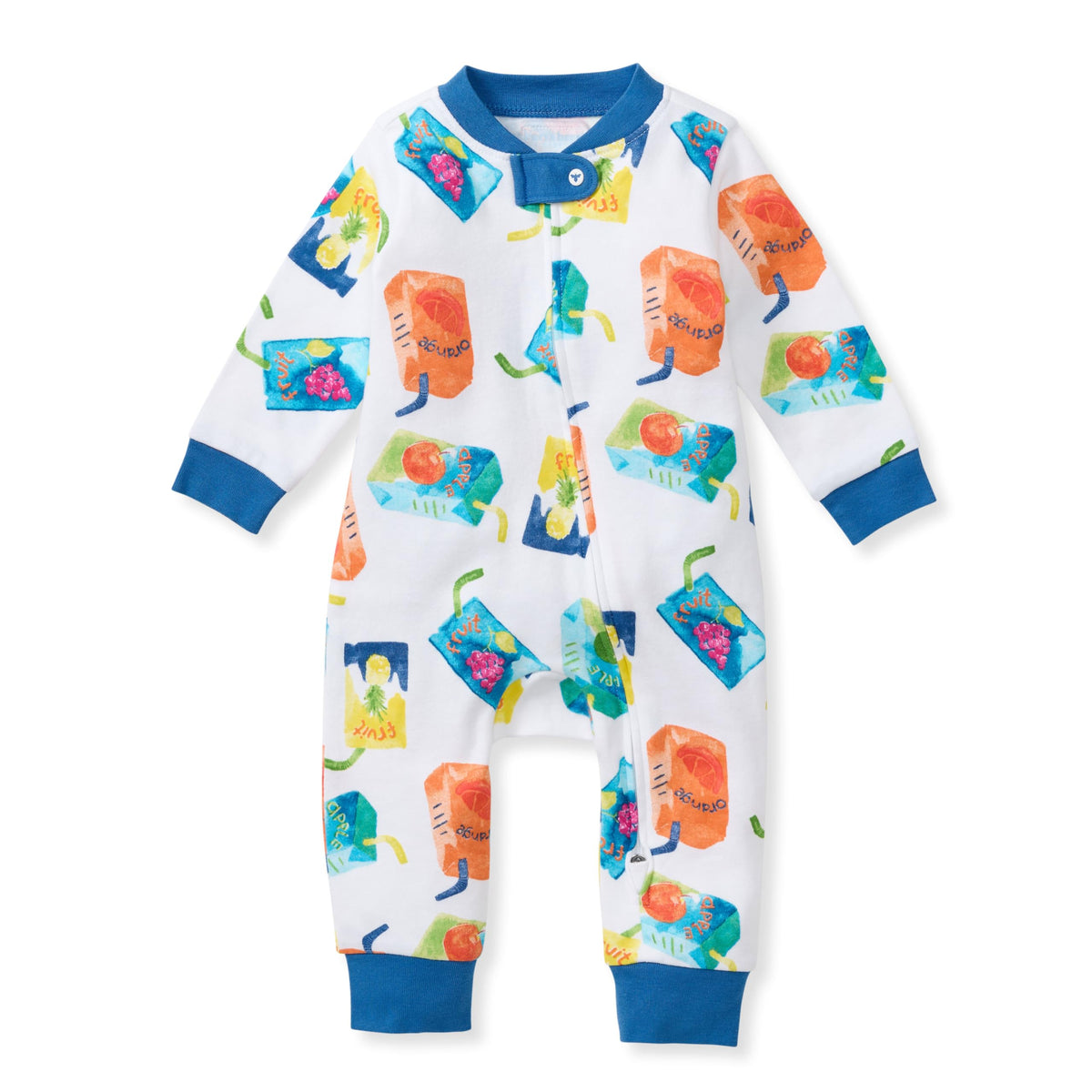 Burt's Bees Baby Unisex Sleep and Play Pajama, Footless One-Piece Zipper PJ