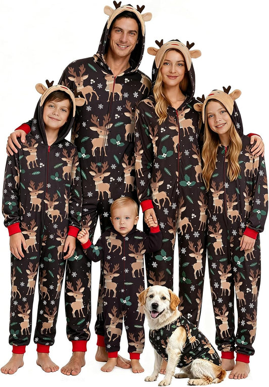 Neufigr Matching Christmas Pajamas for Family Christmas Pjs
