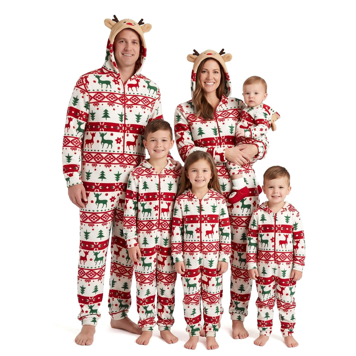 Neufigr Matching Christmas Pajamas for Family Christmas Pjs