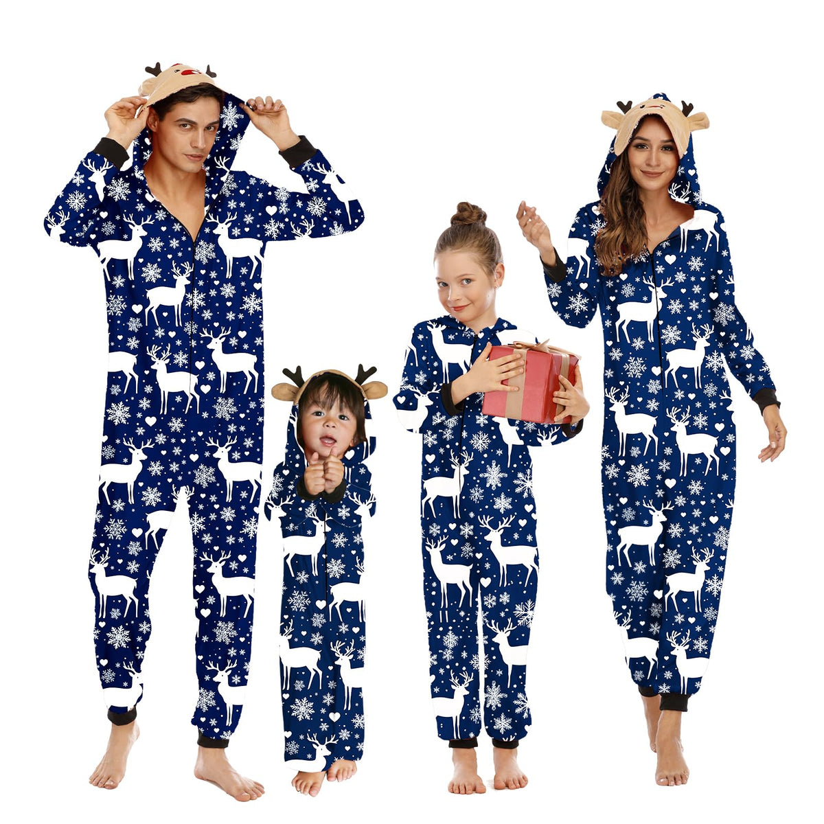 Neufigr Matching Christmas Pajamas for Family Christmas Pjs