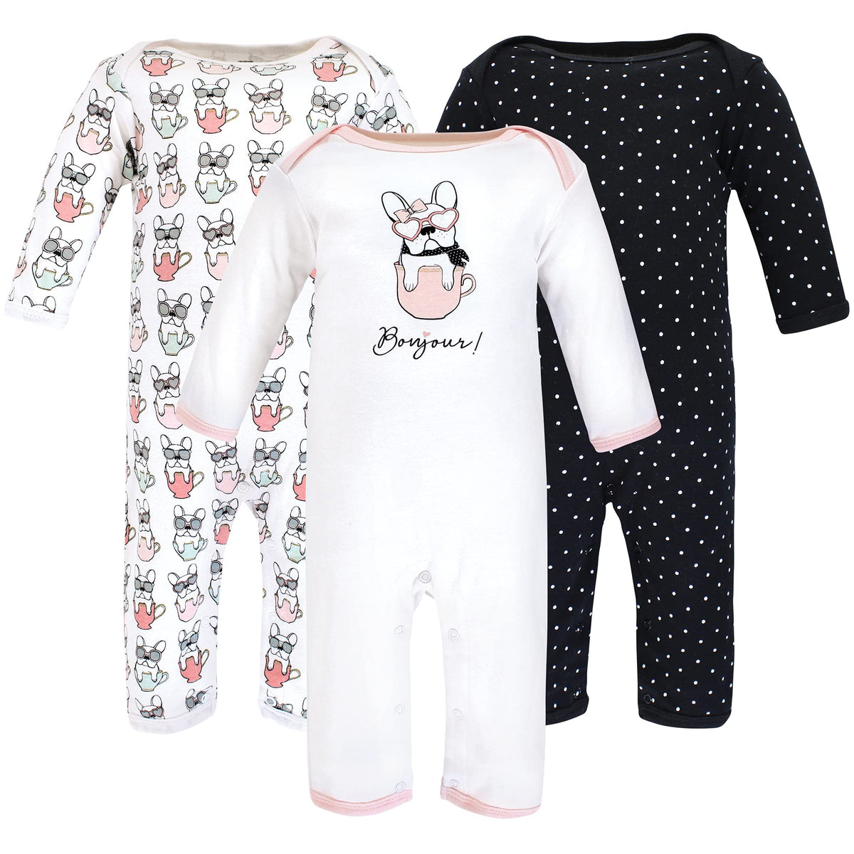 Hudson Baby unisex-child Cotton Coveralls