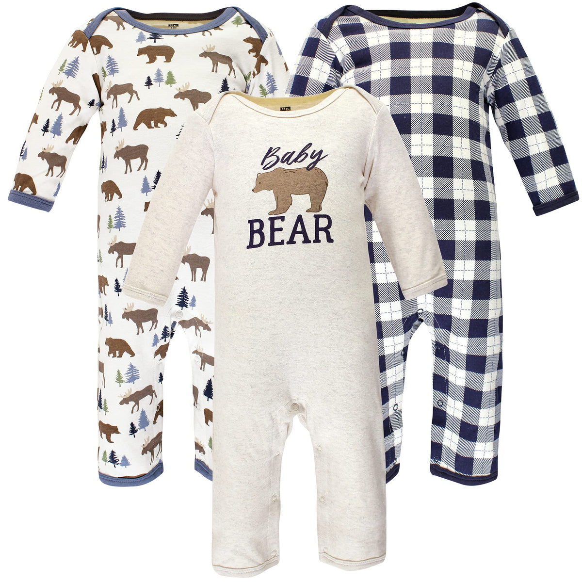 Hudson Baby unisex-child Cotton Coveralls