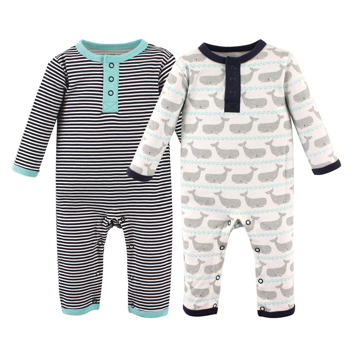 Hudson Baby unisex-child Cotton Coveralls
