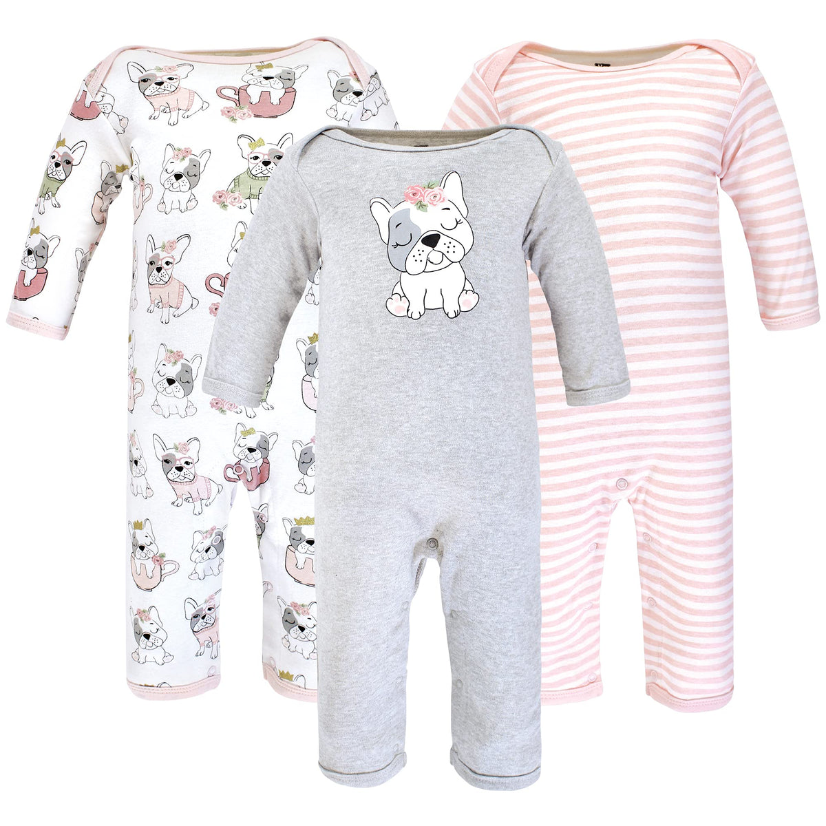 Hudson Baby unisex-child Cotton Coveralls