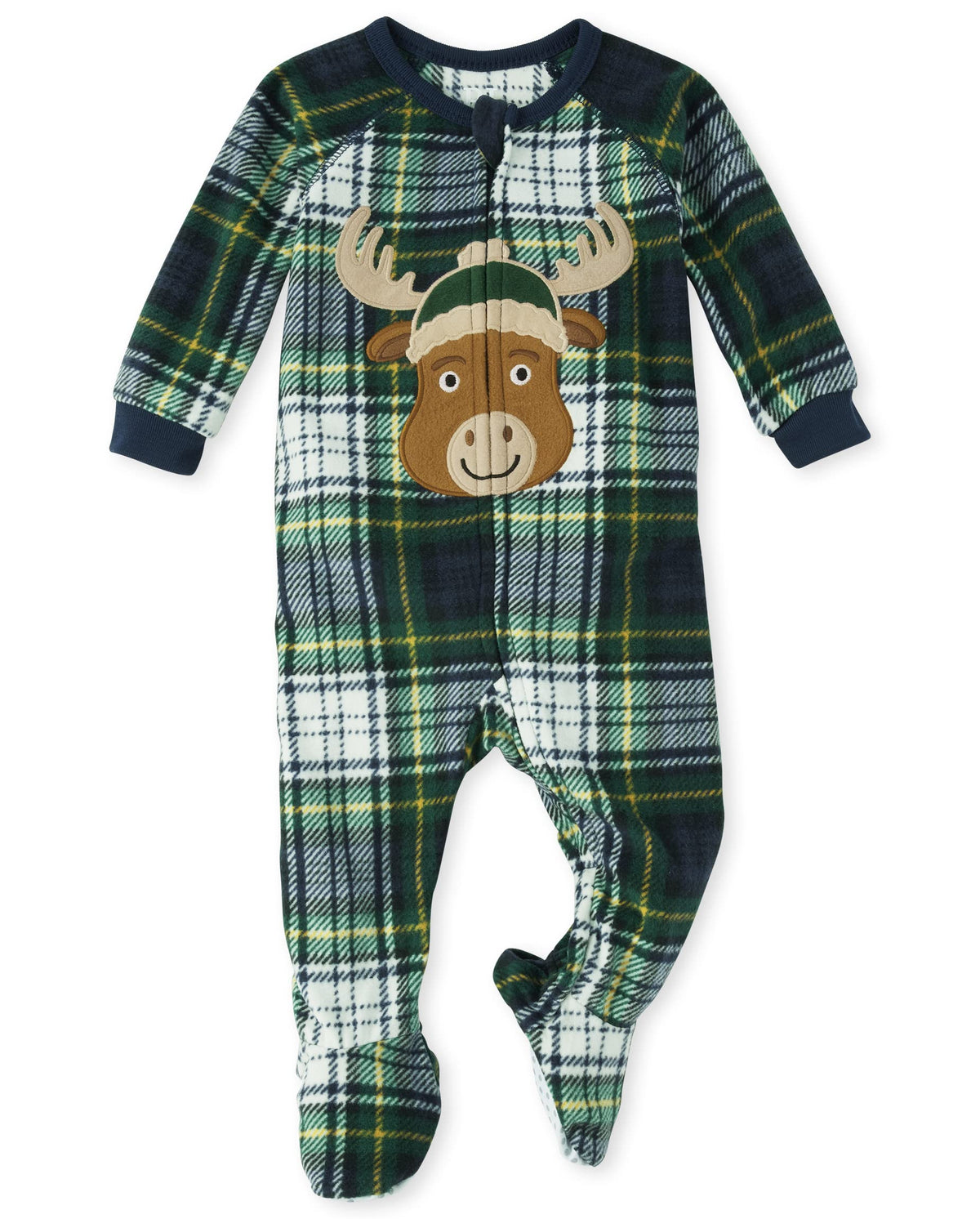 The Children's Place Family Matching Holiday Pajama Sets, Fleece