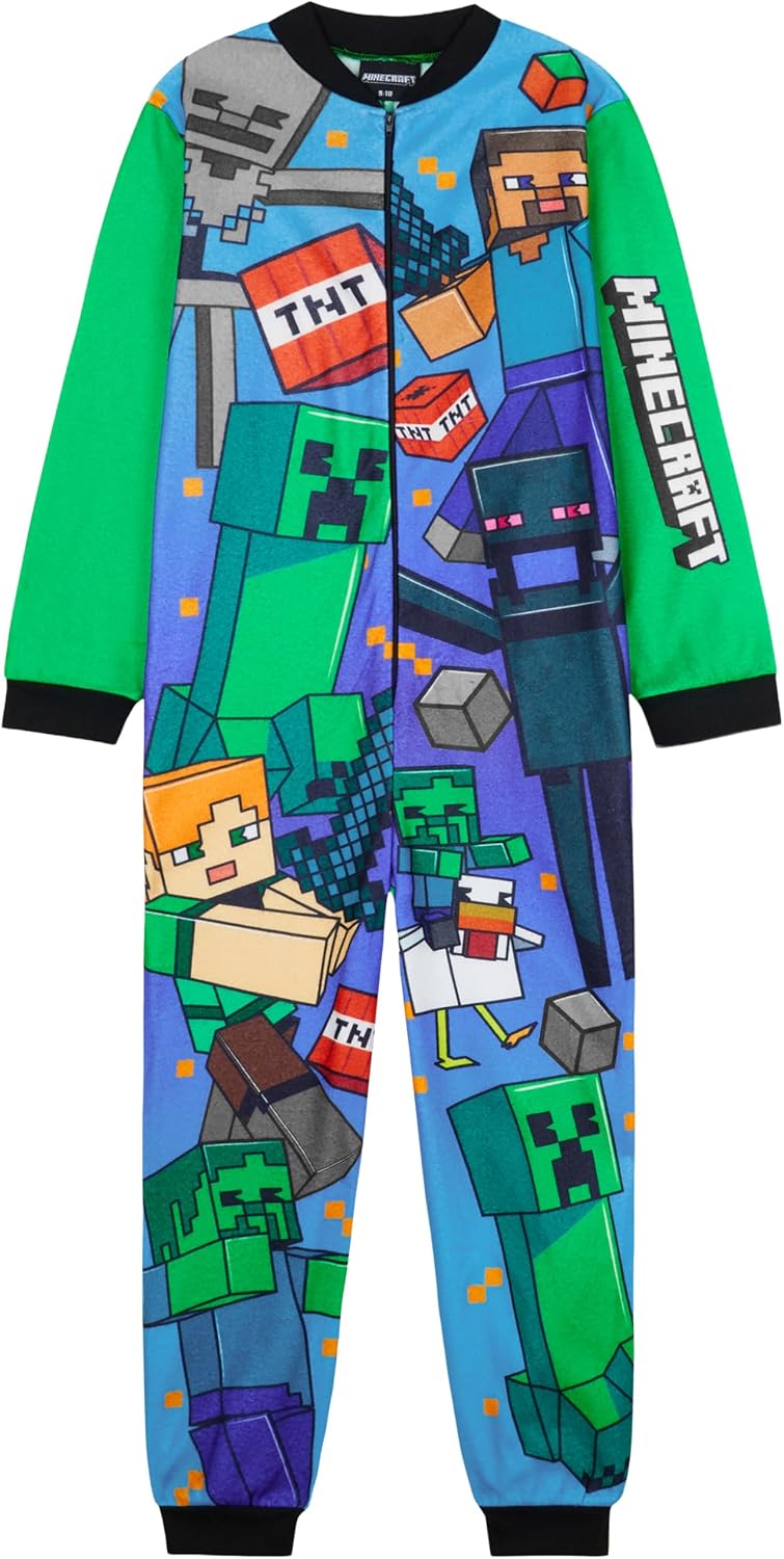 Get Trend Pokemon | Minecraft | Fortnite One Piece Pajamas for Boys, Teens