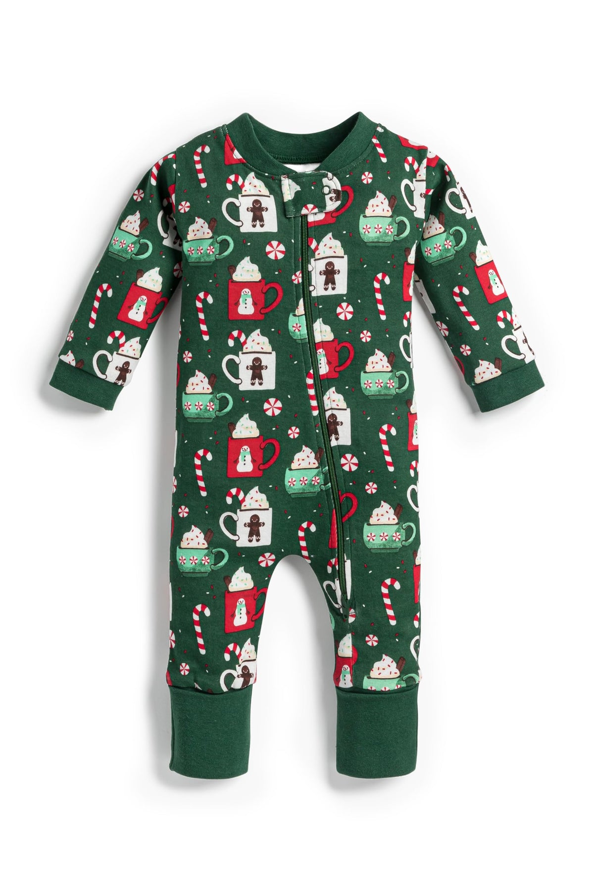 MONICA + ANDY One Piece Baby Pajamas, 100% Organic Baby Clothes for Girls and Boys, Sizes For Newborn and Infant