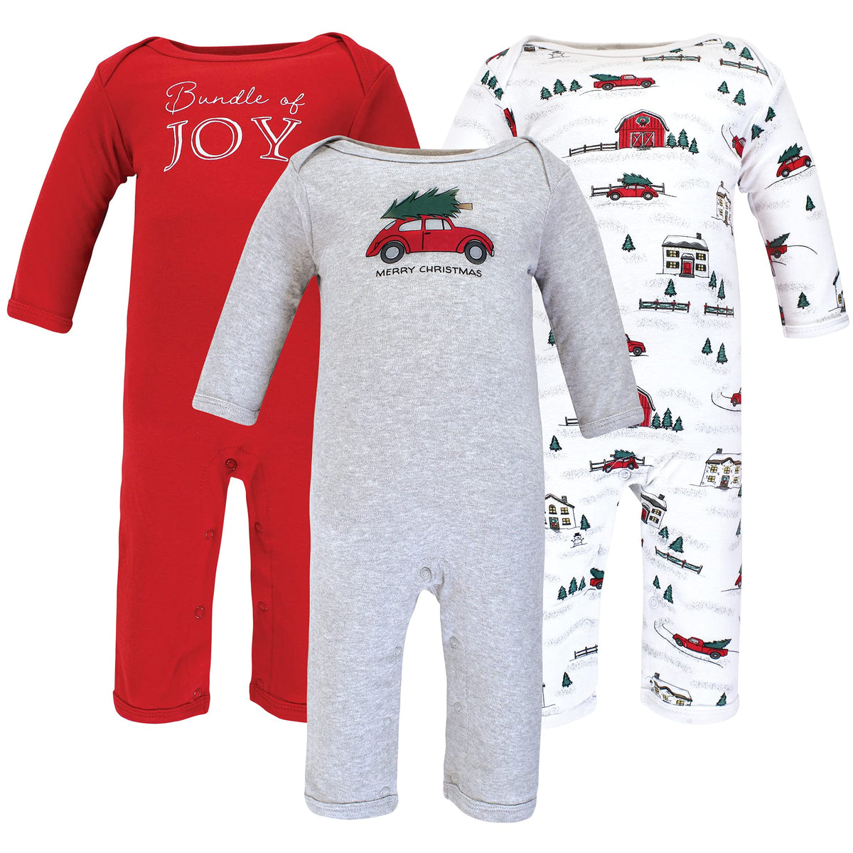 Hudson Baby unisex-child Cotton Coveralls