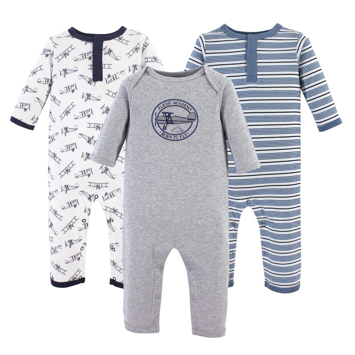 Hudson Baby unisex-child Cotton Coveralls