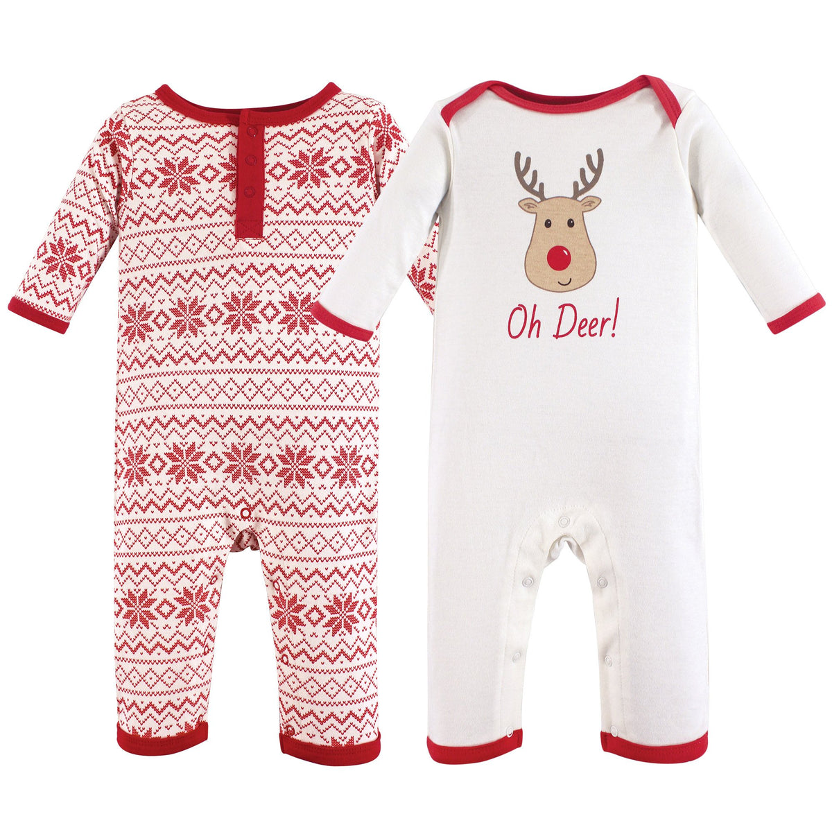 Hudson Baby unisex-child Cotton Coveralls