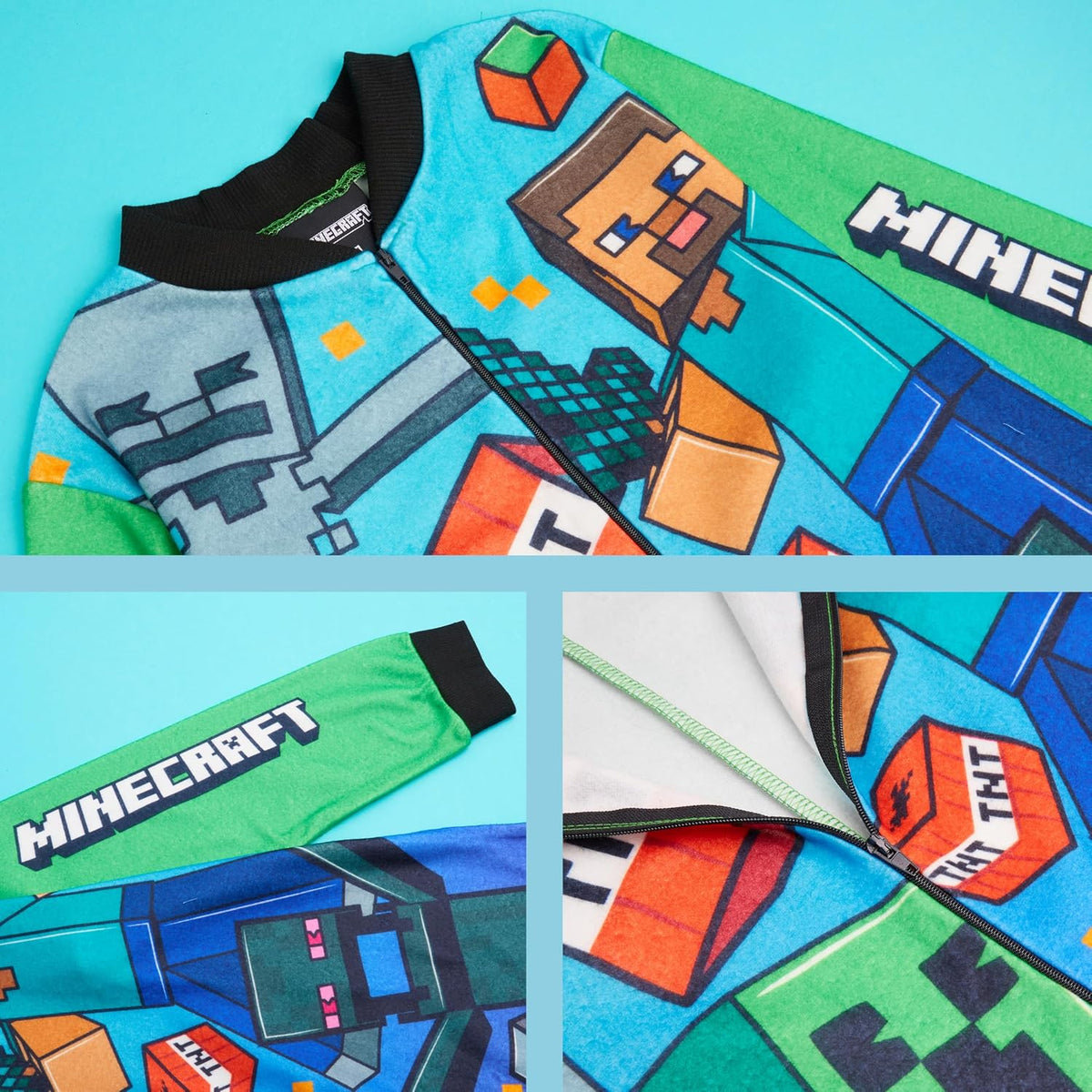 Get Trend Pokemon | Minecraft | Fortnite One Piece Pajamas for Boys, Teens