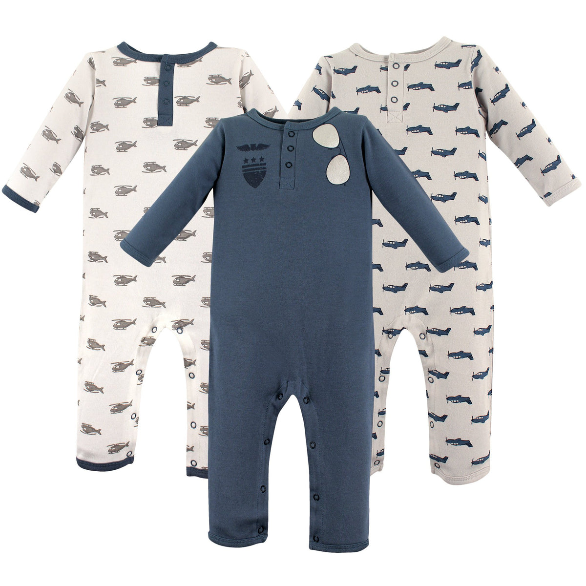 Hudson Baby unisex-child Cotton Coveralls